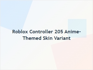 Anime-Themed Roblox Controller Skin Variant
